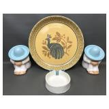 Pfaltzgraff Round Turkey Serving Tray & More