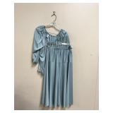 Vtg Underground 2 Piece Peasant Blouse & Skirt