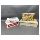 Vtg Decorative Keepsake Box & Cigar Boxes