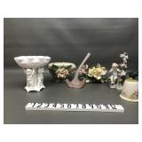 Vintage Capodimonte Porcelain Roses & More!!