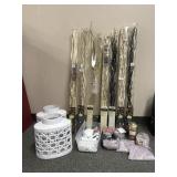 Ceramic Candle Display, Branch Lights & Dazzelers