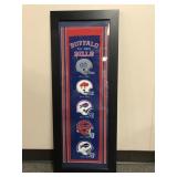 Buffalo Bills Logos To History Wall Art Piece