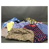 Vintage Printed Cotton Aprons