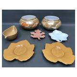 Vtg Royal Haeger Ciramic Planters & Candle Holders