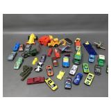 Vtg Tootsie Toy, Matchbox & More Cars & Planes