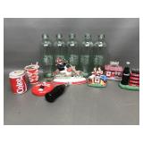 Vintage Coca Cola Bottles, Coke Ornaments & More