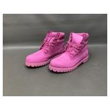 Pink Timberland Premuim 6 - Inch Waterproof Boots