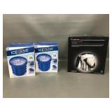 Ice Genie Ice Cube Makers & Rabbit Ice Bucket
