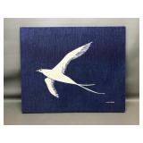 Marushka Screen Print Swallow In Flight Mcm Art