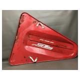 Vintage Snow Wing Metal Sled