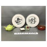 Richard Bishop Plates, Frankoma, Lenox & More