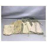 Vtg Military Bag, Child's Gas Mask & More!