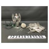 Vtg Glolite Glo-rious Angel 1940s-50s
