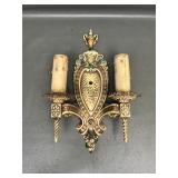 Vintage Pastel Wall Sconce Victorian Style