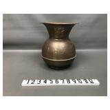 Vintage Brass Union Pacific Railroad Spittoon
