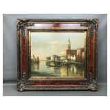 Vintage Baroque Style J Lang Thay Painting