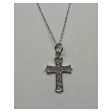Sterling Silver Cross Necklace