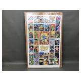 Uncut Poster The Spirit Comic Strips Signed