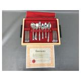 Vintage 50 Pc Wm Rogers Flatware Pieces