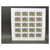 Forever Flowers Usps Postage Stamps $15.60 Value
