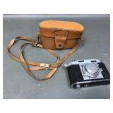 Vtg Ansco Karomat 35mm Rangefinder Camera