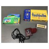 General Electric Flashbulbs + Exposure Meter&more