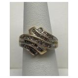 10k Gold & Diamond Ring