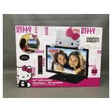 Hello Kitty Stereo Tv & Pc Monitor & Alarm Clock