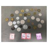 Foreign Currency & Postage Stamps