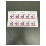 10 Stamps.com Love $5.00 Postage $50 Value