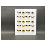 20 Usps Non Surcharge Postal Stamps Value $25.40