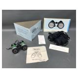 Vtg Harrisons Featherweight Binoculars & More