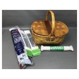 Picnic Basket, Garden Flag Poles & More