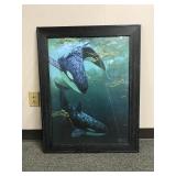 Signed Mark Hobson Whale Art Print