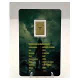 .999 Fine Gold 1/1000 Troy Oz