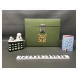 Vintage Ceramic Bank, Thimbles & More!