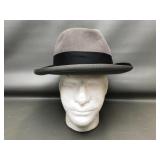 Vintage Grey Stetson Fedora