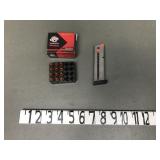 Smith & Wesson 380 Auto Magazine & 12 Cartridges