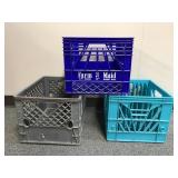 Milk & Record Crates