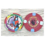 Vintage Casino Chips