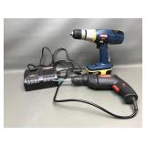 Ryobi 18V cordless drill and charger set&