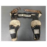 Vintage Roy Rogers Leather Toy Gun Holster