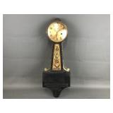 Antique Banjo Wall Clock Manufactured By Ingraham
