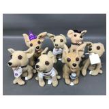 Vtg Taco Bell Chihuahua Plush Dogs