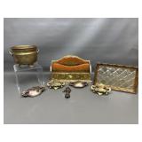 Florentine Desk Organizer, Brass Bowl & More!