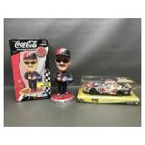 Vtg Dale Jarrett Coca-cola Nascar Bobblehead &more