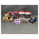 Hallmark Mickey Ornament & Disney Pressed Coins