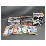 Box Of Vtg Baseball Digest Magazines 1977-late 80s