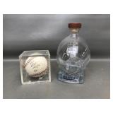 Canton Distillery Football Glass Decanter &