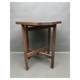 Vtg Leaflet Collasping Side Table, Set Of 2
